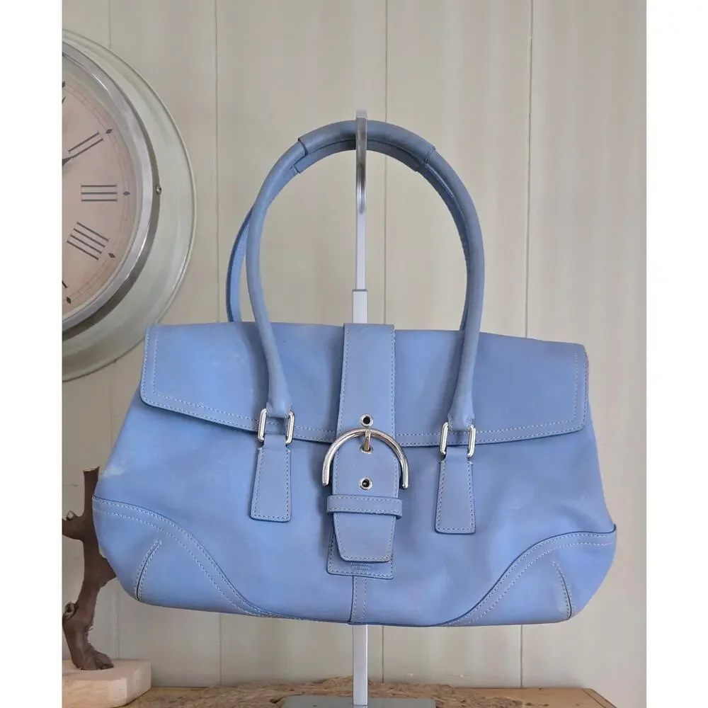 Coach Soho Flap Satchel Ladies Bag - Picture 1 of 12